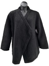 Jockey Open Front Sherpa Cardigan Black