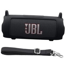 Silicone Cover for JBL Flip 7 Portable Bluetooth Speaker Black Cover