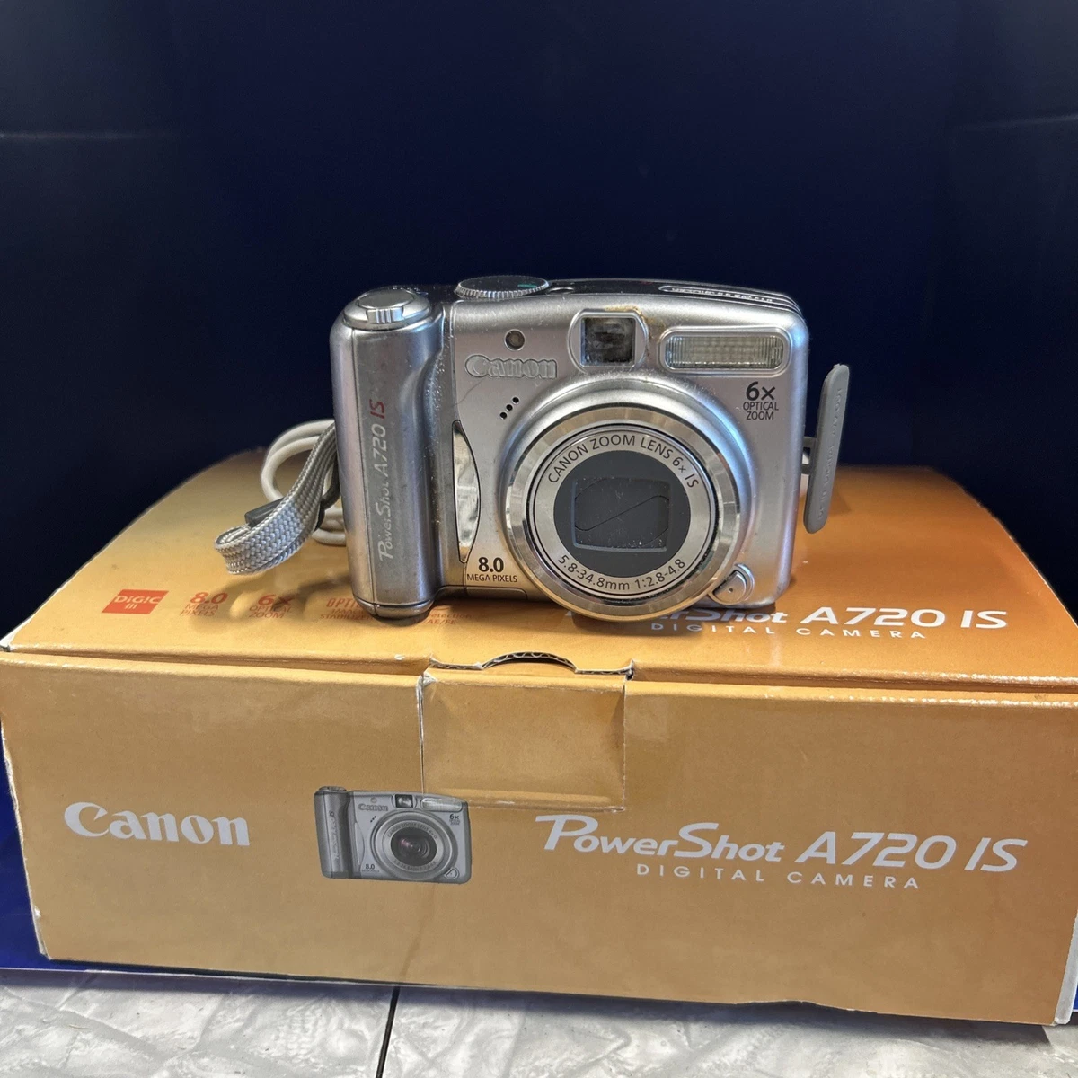 PowerShot A720 IS Canon PowerShot Digital Cameras 8-9.9 MP Maximum