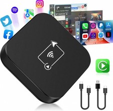 Wireless in-car infotainment adapter 2-in-1 wired-to-wireless for universal ve