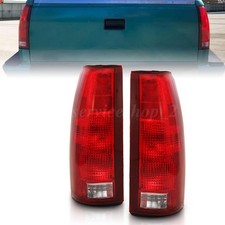 2pctail Light For 1988-1998 Chevy Silverado Suburban Ck 1500 Gmc Silverado Tail