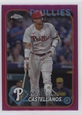 2024 Topps Chrome Pink Refractor Nick Castellanos #219 0v4e