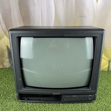 Matsui Retro Colour TV CRT 1414R Retro Gaming 14” No Remote Working Condition 