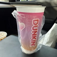 Sabrina Carpenter Dunkin Donuts Exclusive Limited Edition Cup "No Lid" New