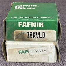 (2) Fafnir 38KVLD Bearings New Old Stock New In Box