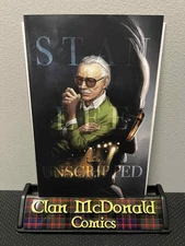 Unscripted - Stan Lee Cover Art by Clayton Crain Trade Variant Unsigned