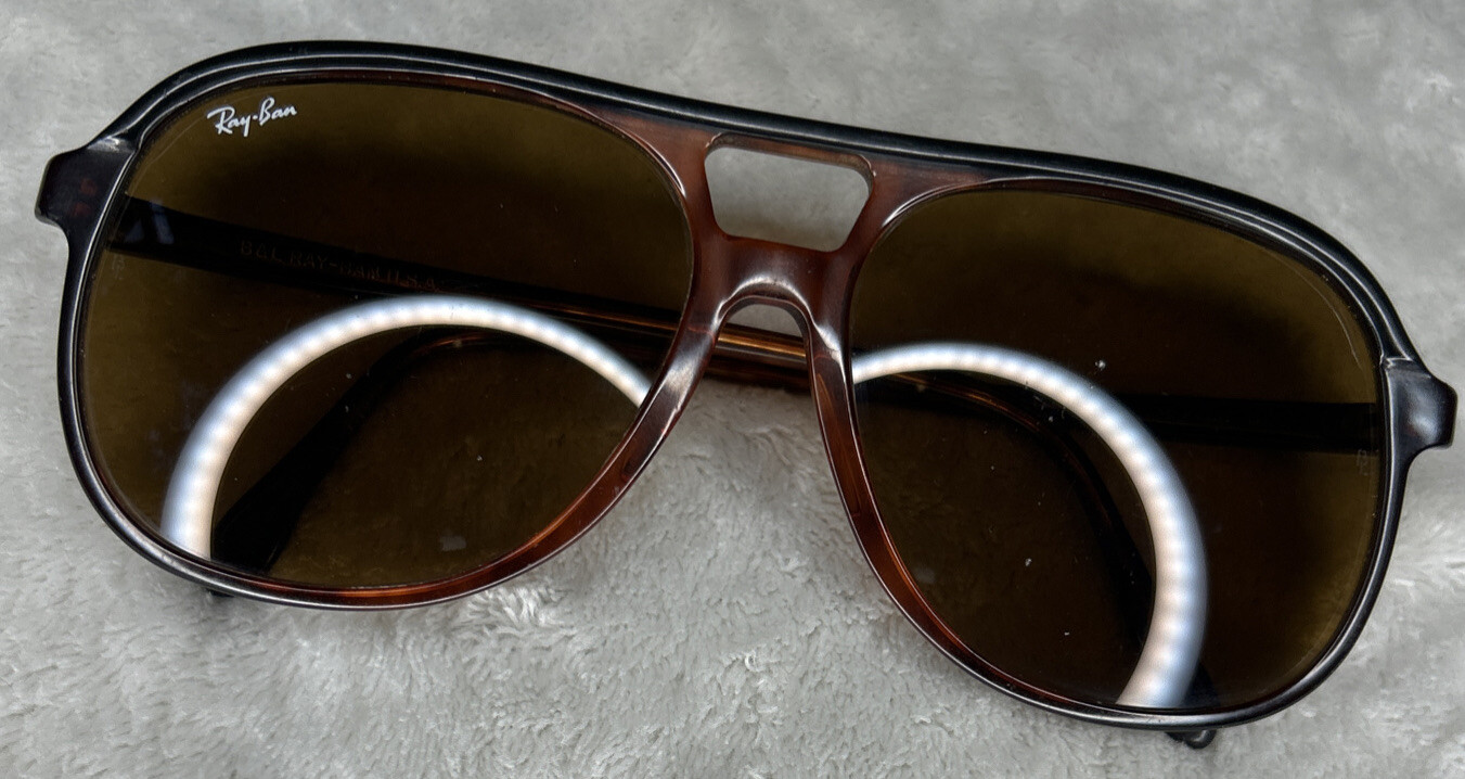Vintage 1993 Bausch Lomb Ray-Ban Sunglasses Style B USA Made