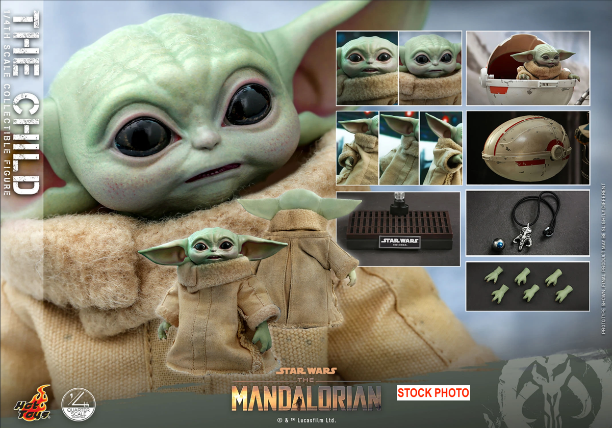 Hot Toys LMS015 Grogu Life-Size Figure – The Mandalorian