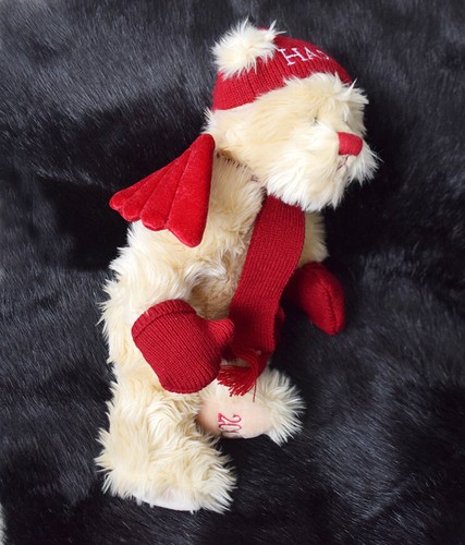 RBI Harrison Teddy Bear Angel Plush Toy 16" Holiday Collectible 2001 Edition - Picture 9 of 10