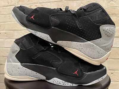 Nike Air Jordan Zion 2 Black Cement 10.5 Light Smoke Grey Nike Air Jordan Zion 2 Black Cement 10.5 Light Smoke Grey