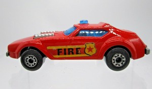 Boîte Reproduction Matchbox Superfast #64 Fire Chief 1974-1976 Type J - Neuve
