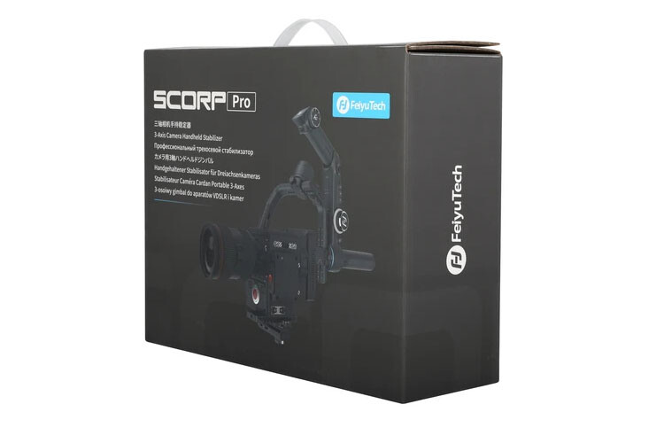 Feiyu SCORP Pro 3-Axis Handhed Gimbal for DSLR Cameras 4.8Kg