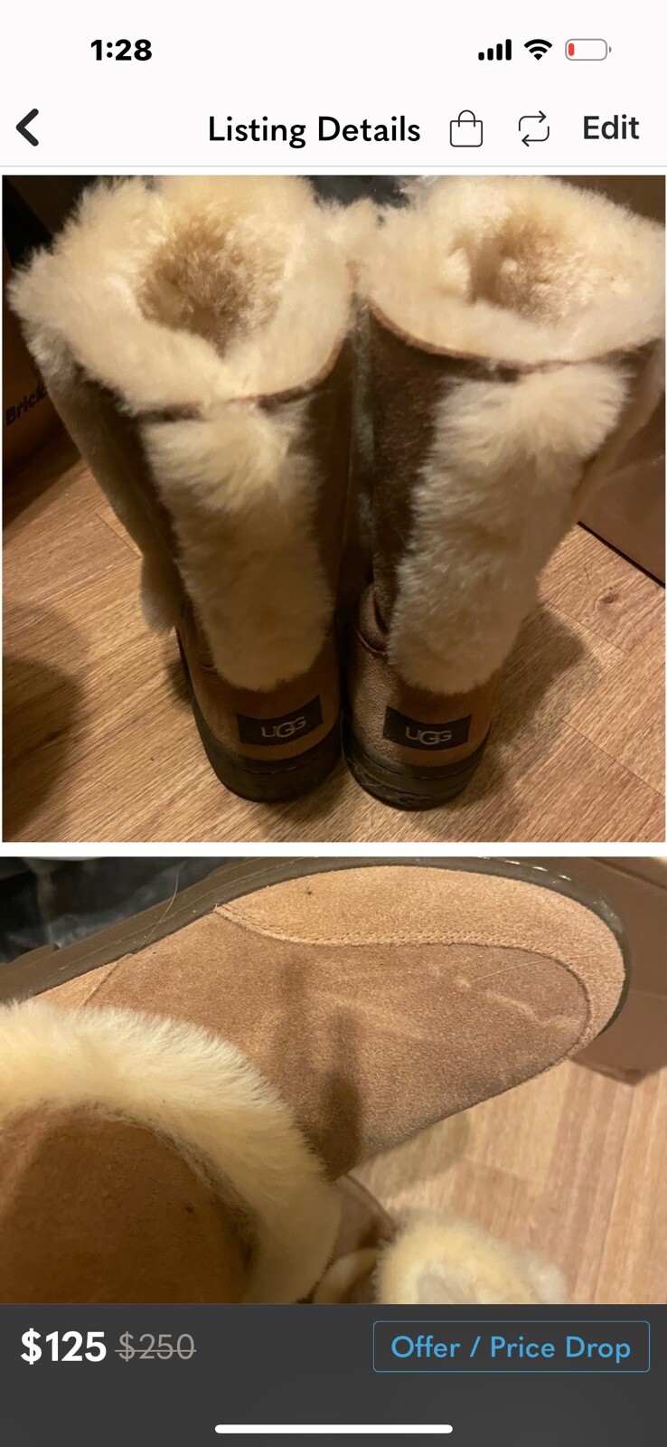 FUR UGG BOOTS - image 3