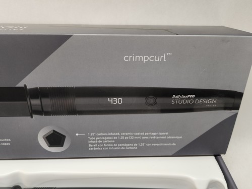 BaByliss Pro Studio Design Series 1.25 Inch Crimpcurl Iron Wand - BCI005UC-320 - Picture 4 of 8