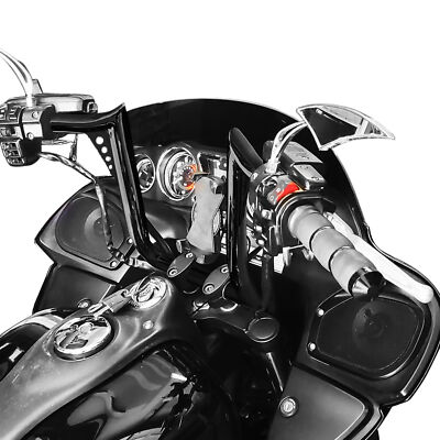 14'' Rise Meathook Apes Handlebar For Kawasaki Vulcan 1700 Vaquero VN1700 2011-up