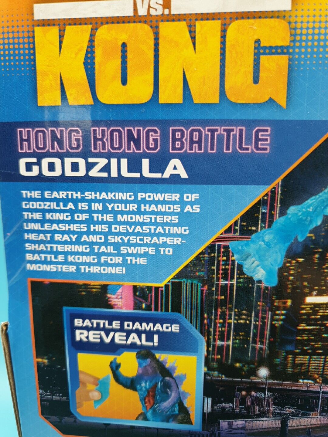 Godzilla Figur Hong Kong Battle Monsterverse Neu OVP Playmates