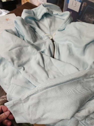 Reebok Core 10 Women's Full-Zip Fleece Hoodie MEDIUM - Picture 10 of 10