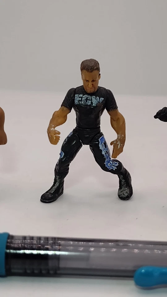 2015 美泰 WWE Mighty Mini 摔跤可动人偶 3 件罗马统治 — 第 3/4 张图片