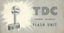 TDC Stereo Colorist Flash Unit Instruction Manual Original