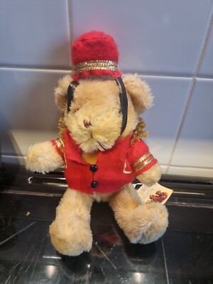 The Teddy Bear Collection - Barney Bellboy - weiches Plüschtier Stofftier rot Hotel