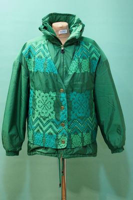 COLMAR Ski Anzug Jacke Hose grün Gr 36/S Damen Winter TOP *