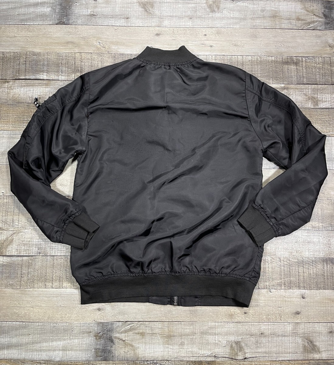 Ecko Unltd Jacket Mens Small Black Full Zip Casual Outdoor Ecko Unltd Jacket Mens Small Black Full Zip Casual Outdoor