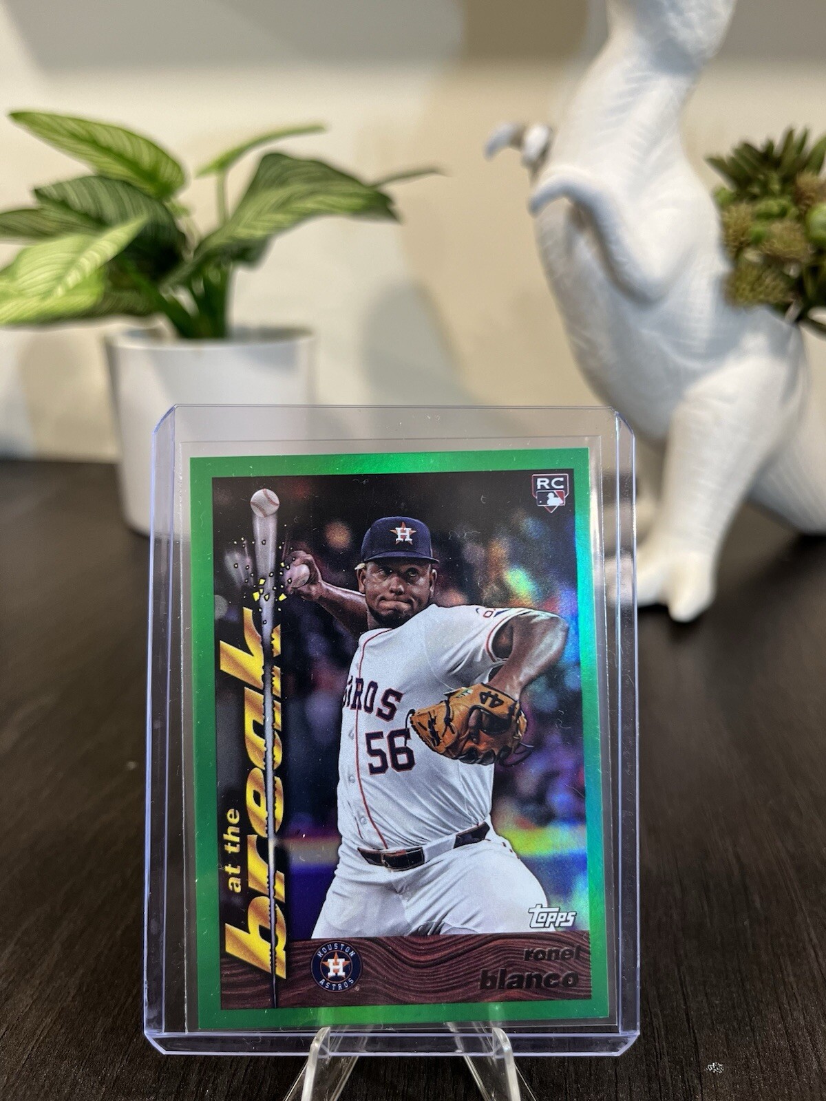 2024 Topps Archives 1995 At the Break Ronel Blanco Houston Astros Green /99