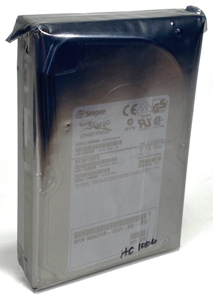 Seagate Cheetah-Model # ST39102FC Part # 9J8004-037-Fibre Channel FC Hard Drive - Image 2 of 3