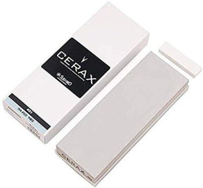 Suehiro CERAX soaking whetstone: Ceramic sharpening stone, 8.07 x 2.87 x 1.1-in