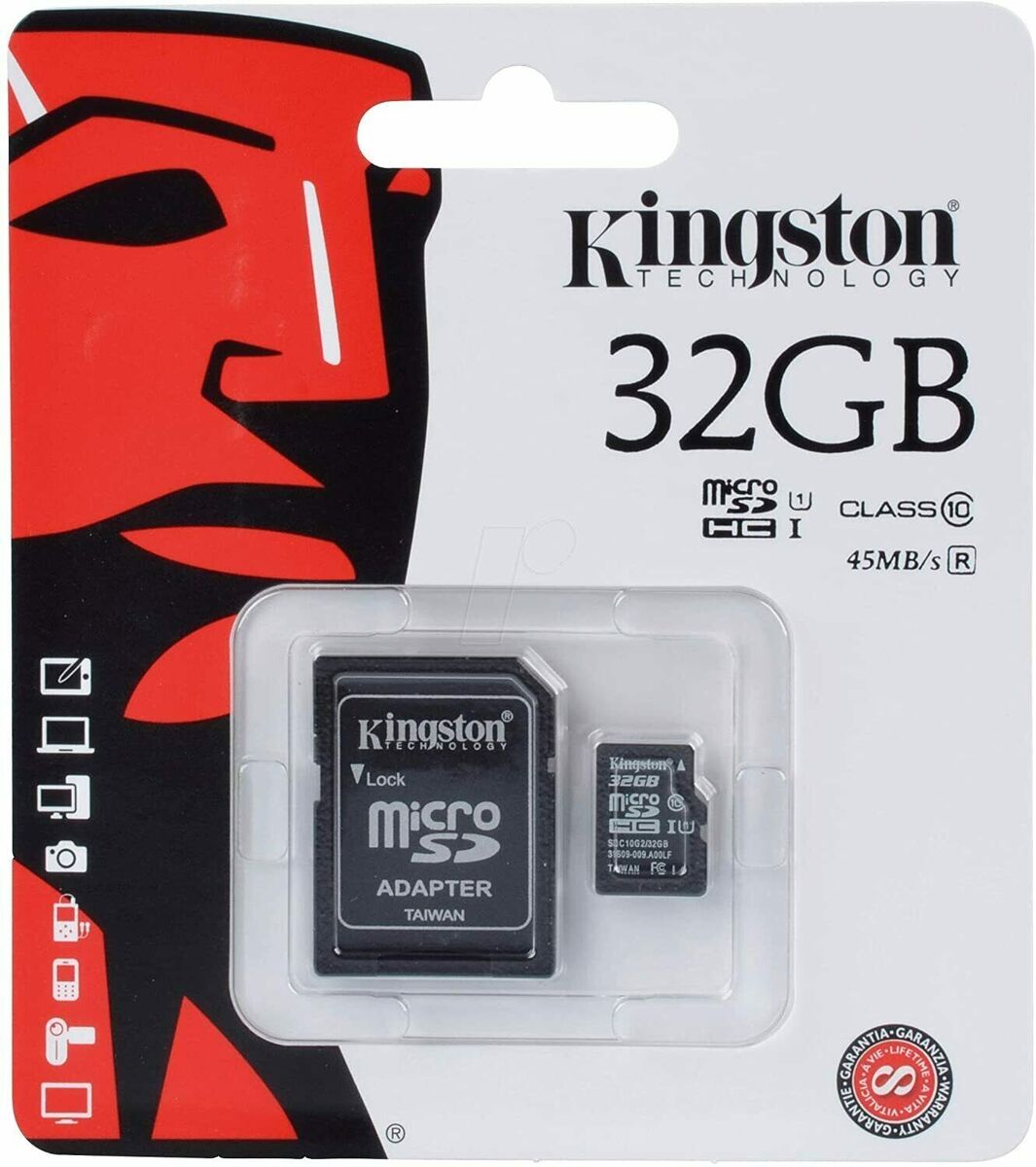 32 GB Memory Micro SD Card - Android Compatible