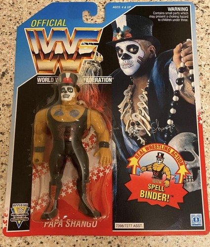 WWF HASBRO PAPA SHANGO MOC...