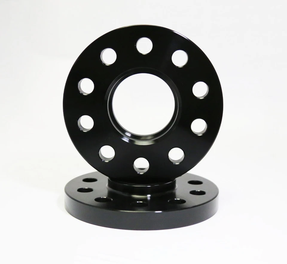 2 PIEZAS ESPACIADOR DE RUEDA CENTRADO BUJE AUDI/PORSCHE 10 MM 5X112 CB66,56 MM + PERNO ASIENTO BOLA Foto 3 de 4