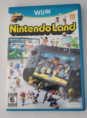 Nintendo Land (Nintendo Wii U, 2012) Complete W/ Manual