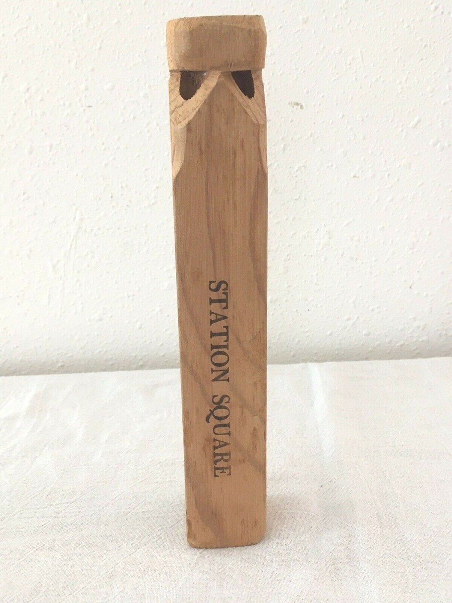 管楽器・吹奏楽器 TAICHIWoodstone New Vintage Antique Vintage Wooden Hand Carved Wood Train Whistle American