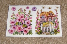 PSX Designs Sticker Sheet ~ Hollyhock Cottage ....Very RHTF