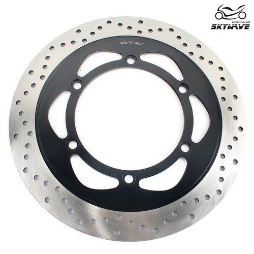 Pair Round Front Brake Rotors for Honda ST 1100 ST1100 Pan European 1990 91-2002 - Foto 2 di 5