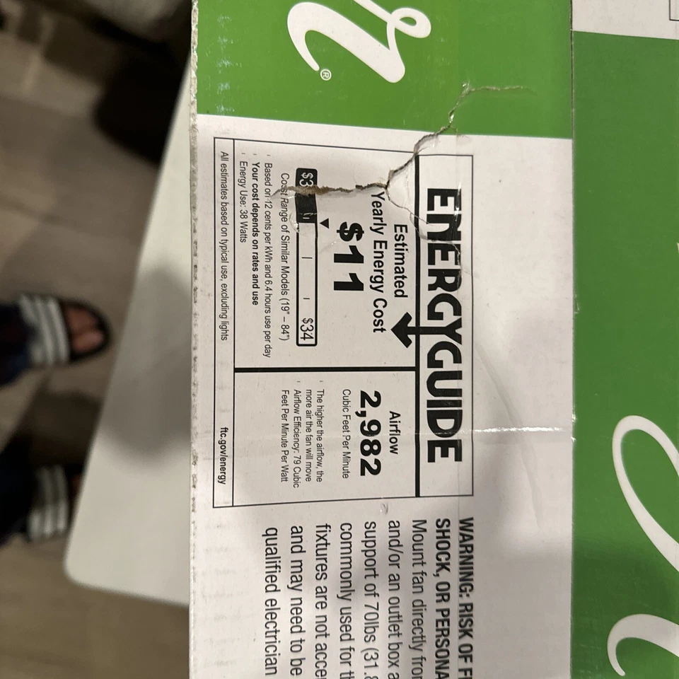 Hunter Cassius 52 Cassius 52" 3 Blade Outdoor Ceiling Fan - Black - Image 4 of 4