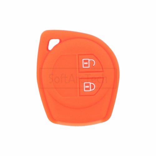 Silicone Cover fit for SUZUKI SX4 Alto Swift Jimny Grand Vitara Remote Key 2 BTN - Picture 12 of 31