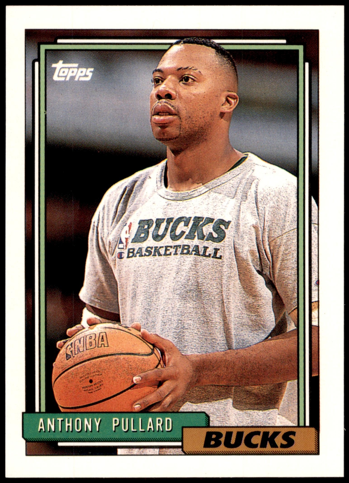 Anthony Pullard #303 1992-93 Topps