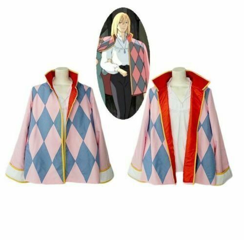 Howl's Moving Castle Hauru Cosplay Costume coat