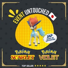 Keldeo Event Get Mythical 241122 Japanese Untouched IV Pok mon Scarlet Violet