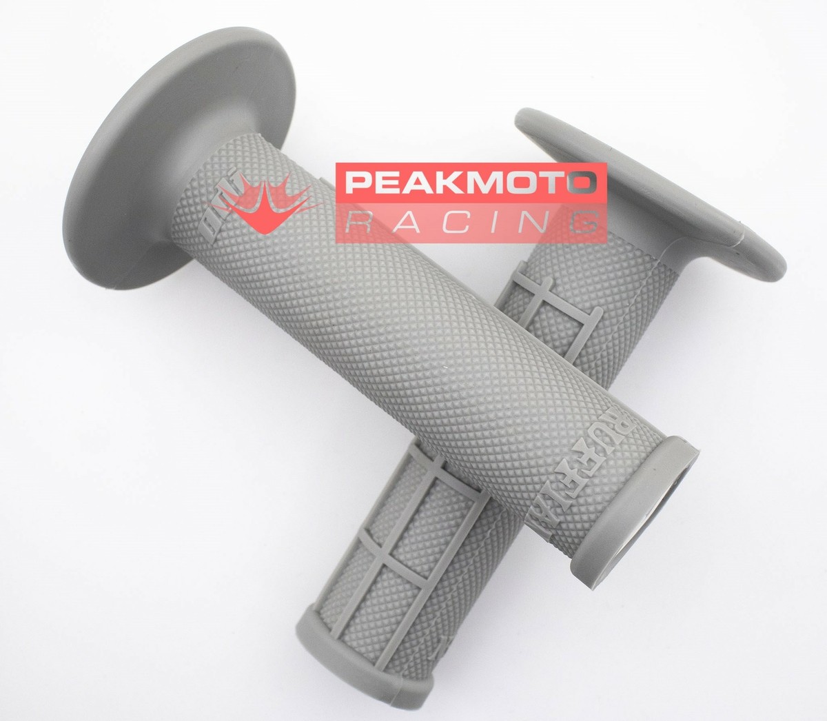 韓国 ODI H01RFG Ruffian Grey Half-Waffle Grips Moto Single Ply Medium