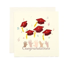 Graduation Celebration Handmade Quilling Greeting Card