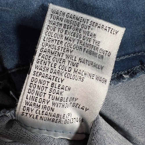 Decjuba Womens Pull on Jogger Jeans Blue Size XL Cotton Blend-Size label missing - Picture 10 of 10