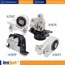 4X Engine Motor & Transmission Mount for 2010-2017 Chevrolet Equinox 2.4L AUTO