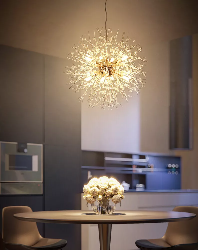 Nordic dandelion chandelier deals