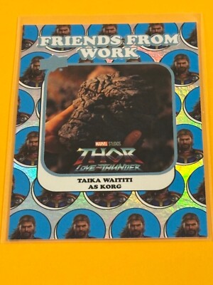 2023 Upper Deck Marvel Thor Love and Thunder Friends From Work KORG  FFW-3 Nice