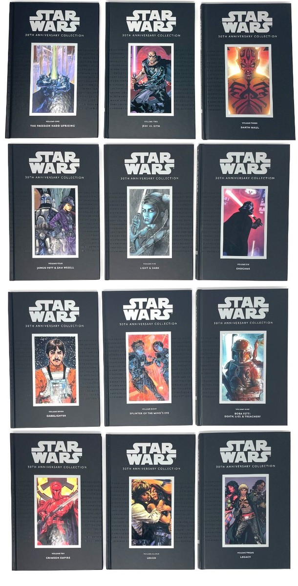 【30th Anniversary】STAR WARS TRILOGY Star Wars 30th Anniversary Collection Set of 12 HC Dark Horse