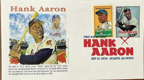 Graebner Chapter AFDCS 5908 Henry Hank Aaron Baseball Digital Color CXL Combo