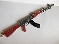 AK 47 * Kalashnikov ** Keychain ** { Large Size } **Free  Shipping*